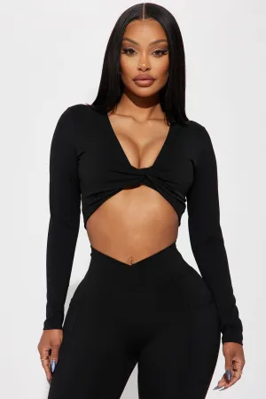 Amara Active Top - Black