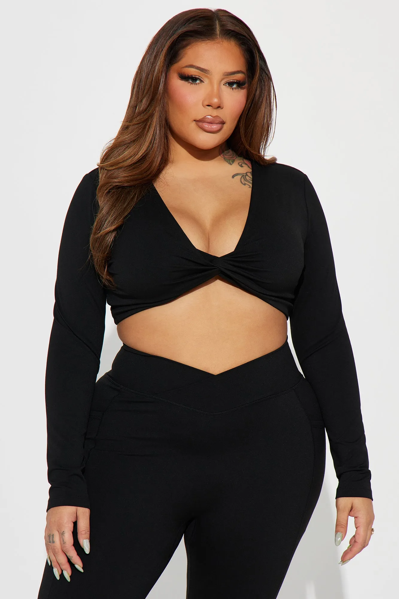 Amara Active Top - Black