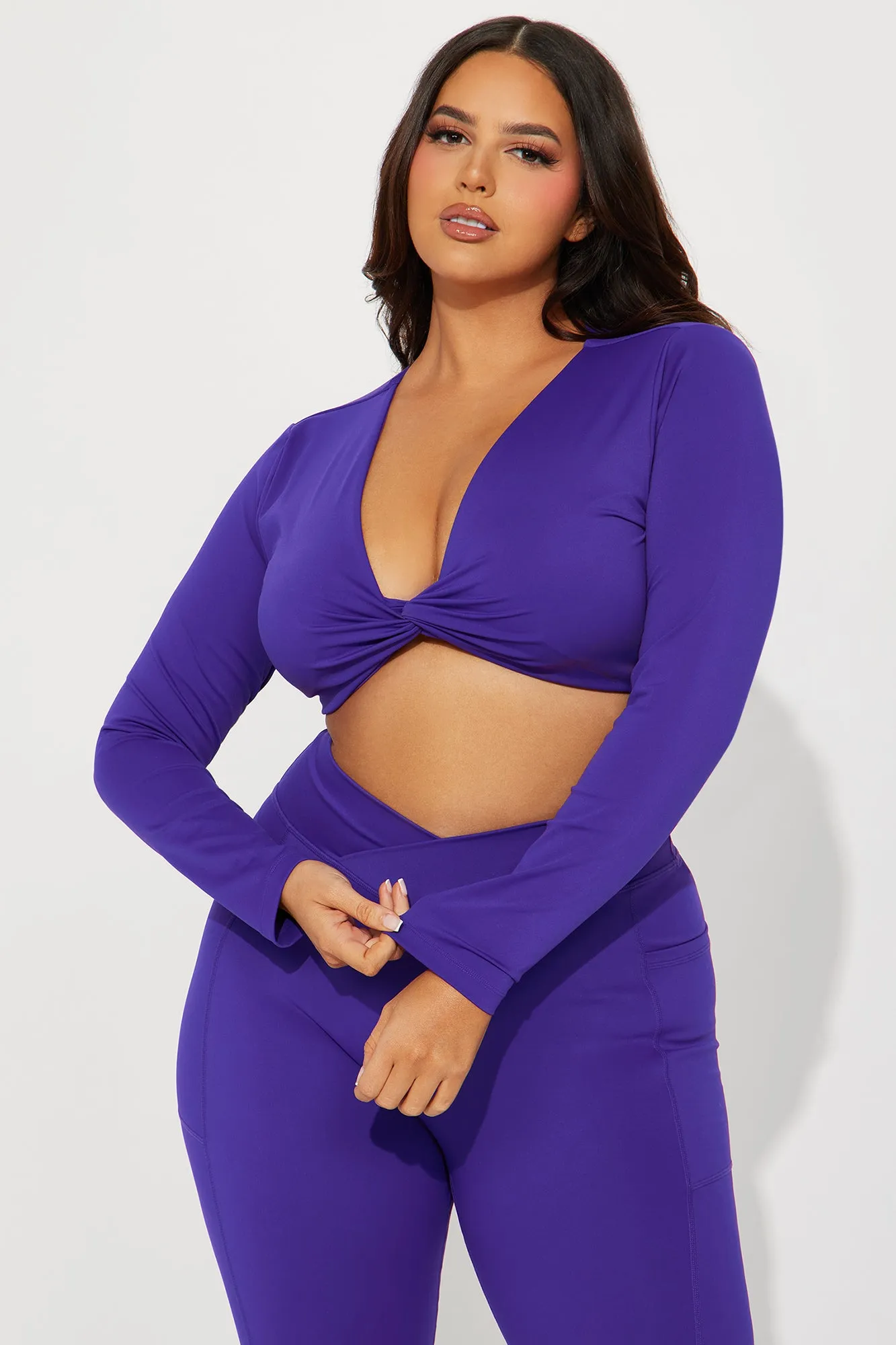 Amara Active Top - Plum