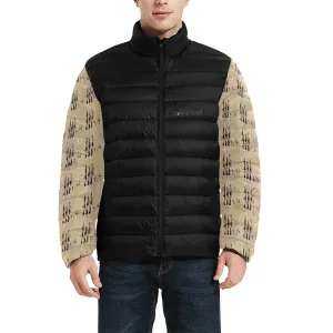 Ammo and feather’s  Men's Stand Collar Padded Jacket (Model H41)