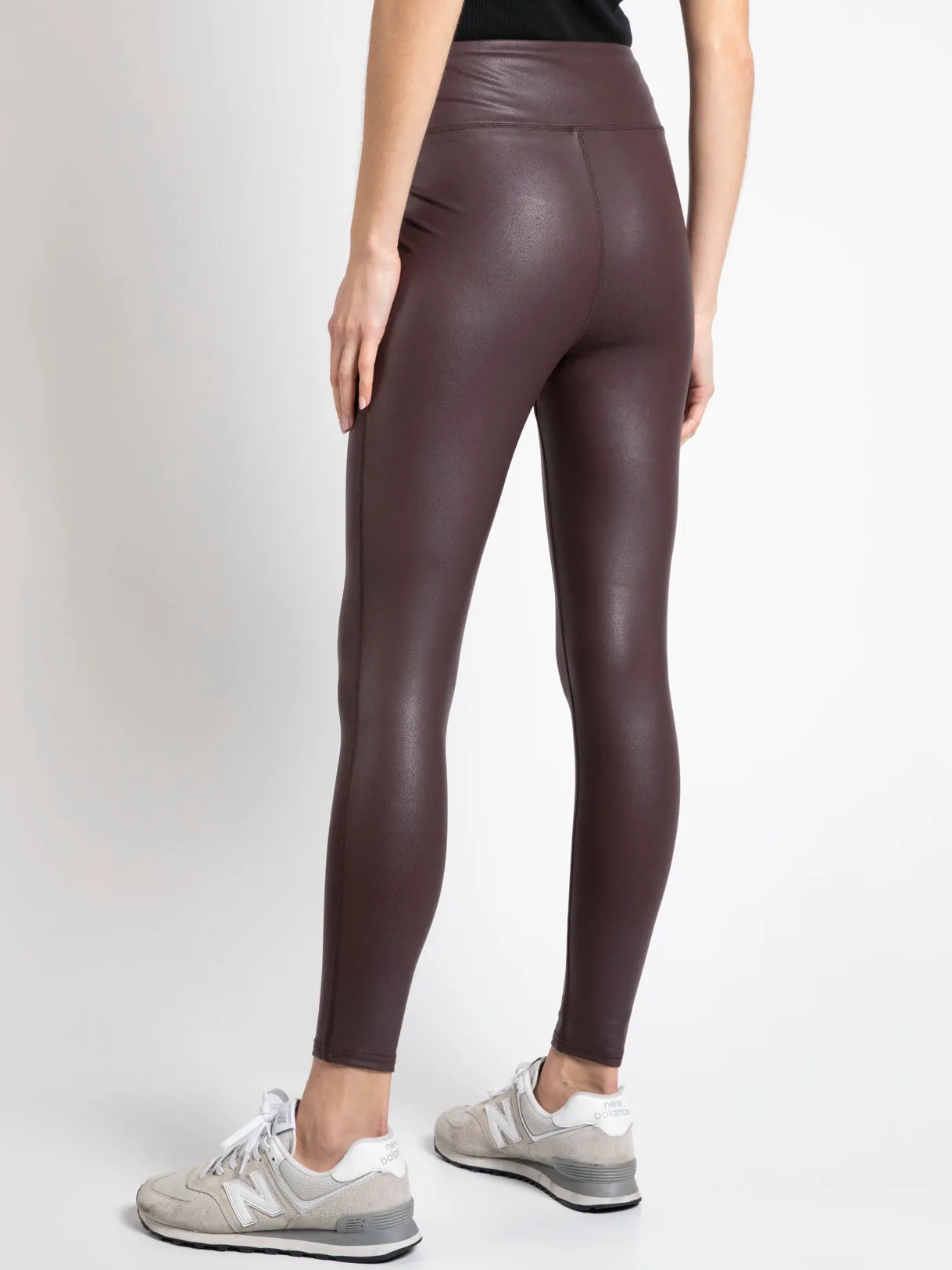 AVA Faux Leather Look Leggings