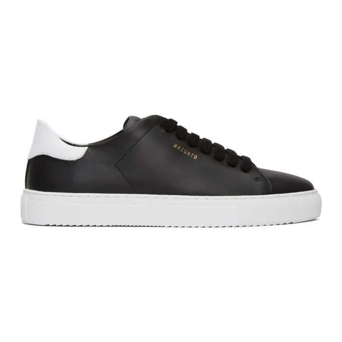Axel Arigato Black Contrast Clean 90 Sneakers