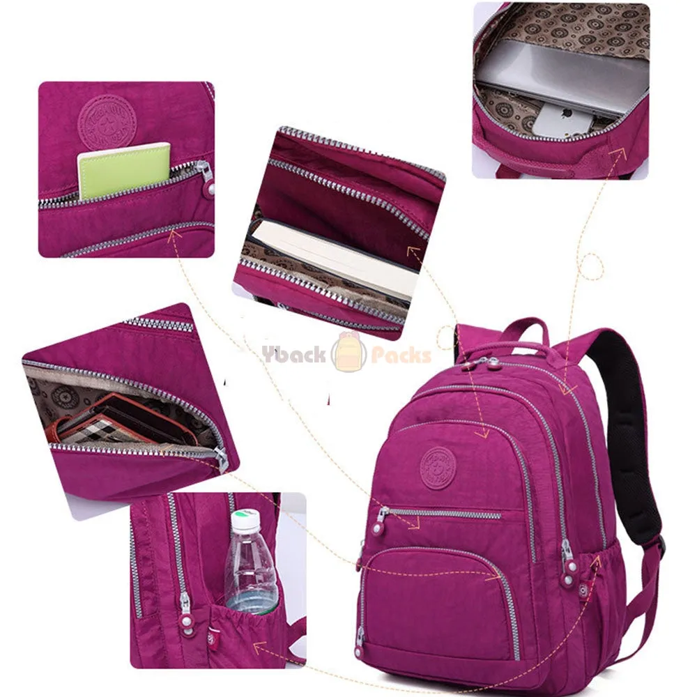 Back to School Backpack for Teen Girls Casual DaypackFits 14" Laptop