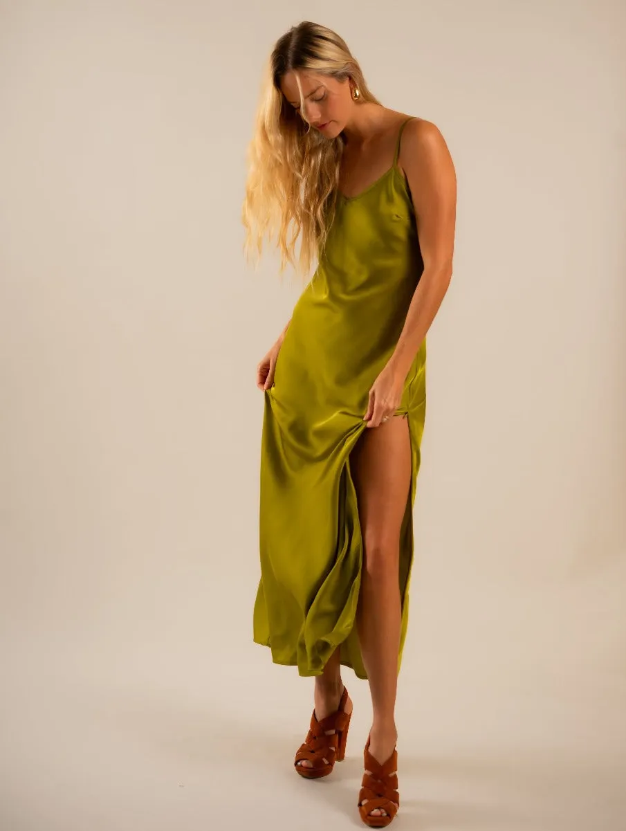 Basic Lennon Zipslip™️ Dress Cactus