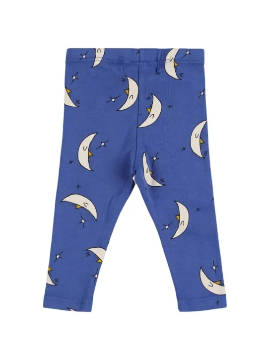 Bobo Choses   Moon print organic cotton leggings 