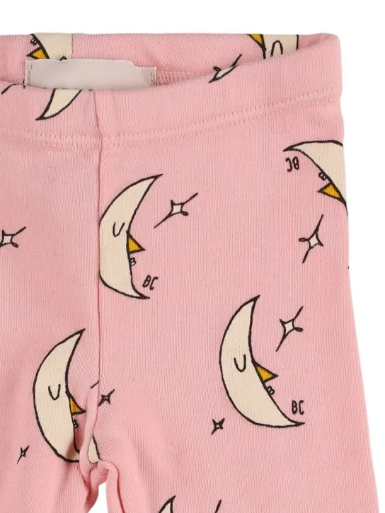 Bobo Choses   Moon print organic cotton leggings 