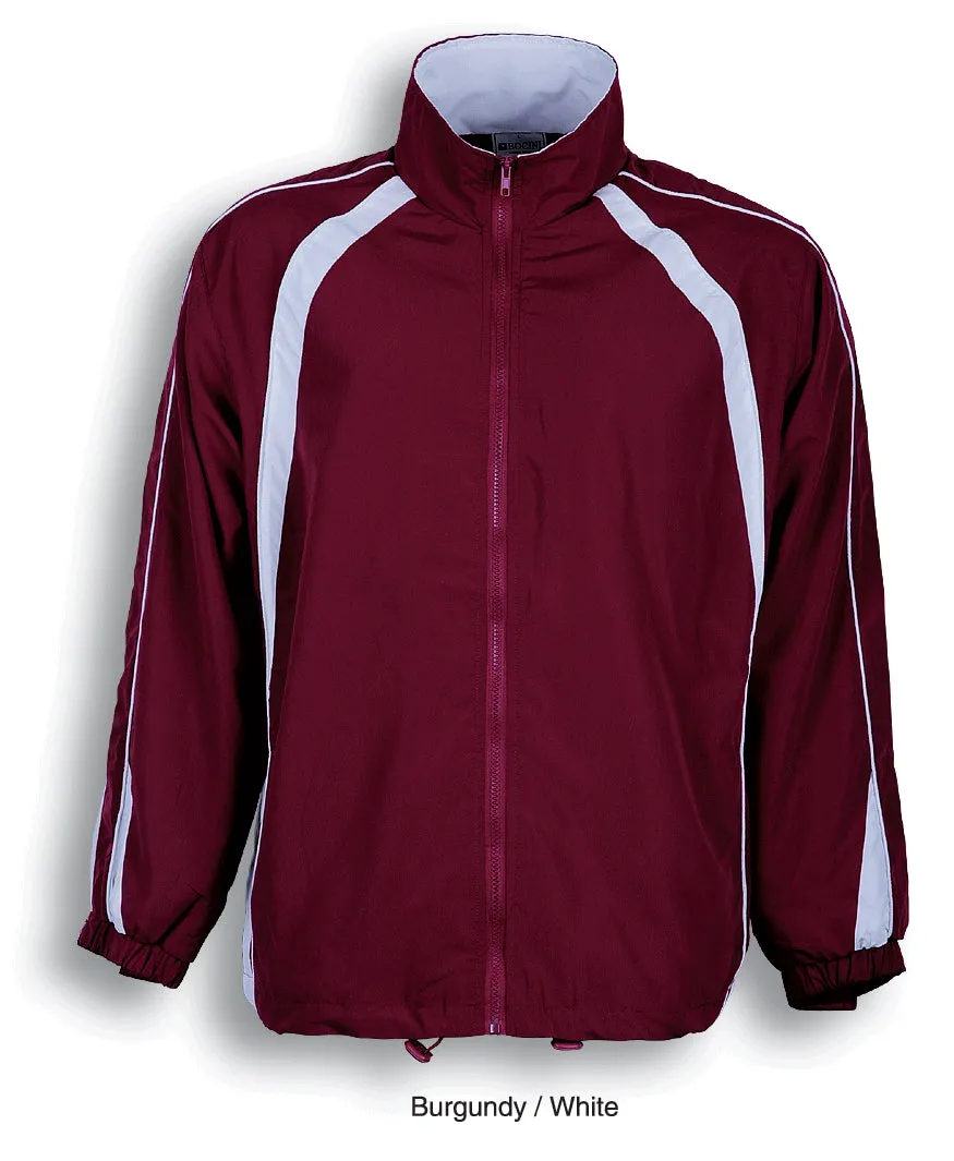 Bocini Kids Track Suit Jacket With Contrast Panels-(CJ0534)