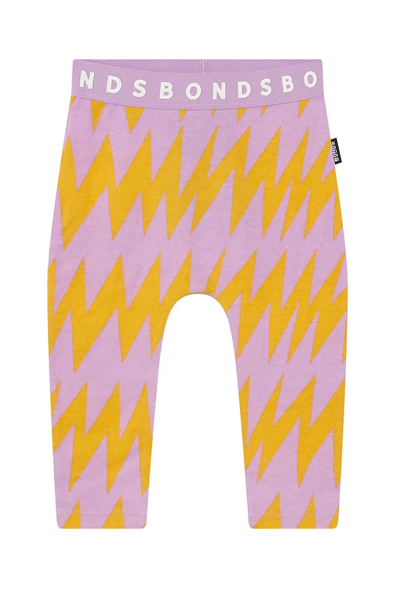 Bonds Stretchies Legging - Ziggy Zig-Ah Lilac