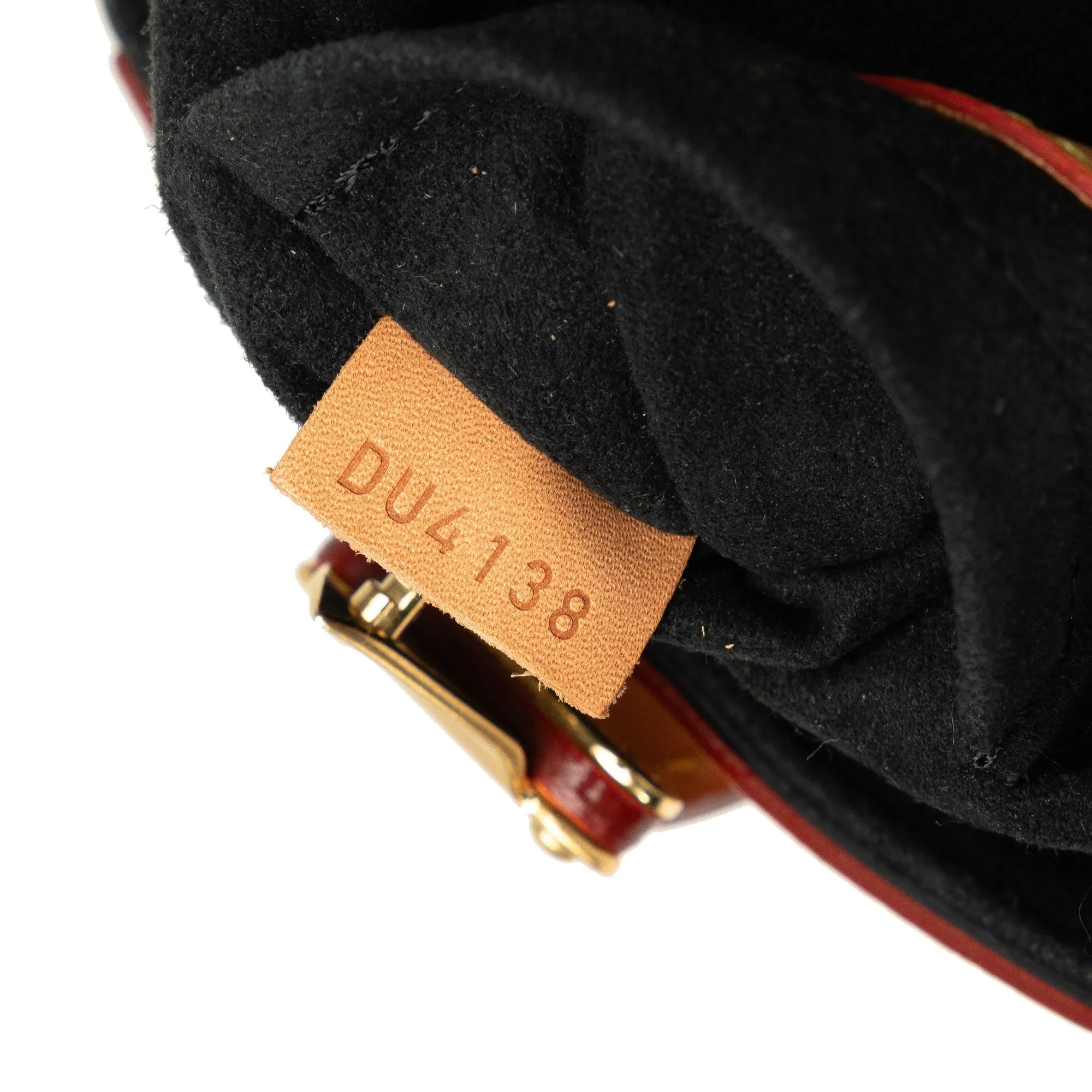 Brown Louis Vuitton Monogram Duffle Bucket Bag