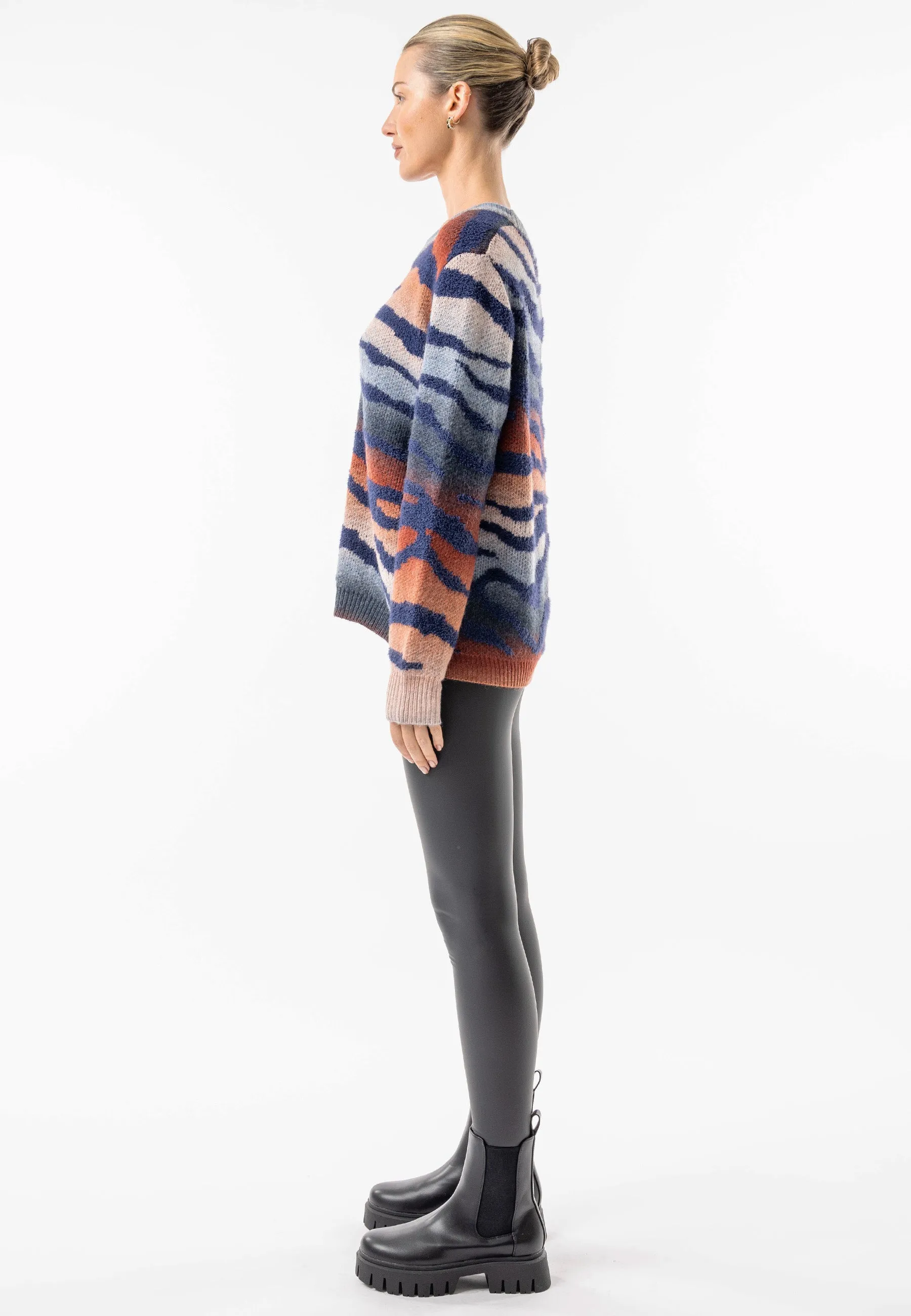 Californian Crew Neck Knit Jumper