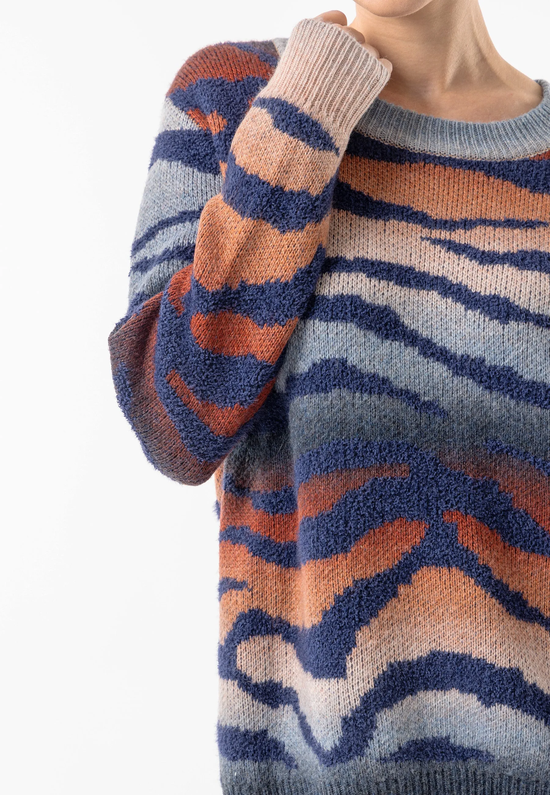 Californian Crew Neck Knit Jumper