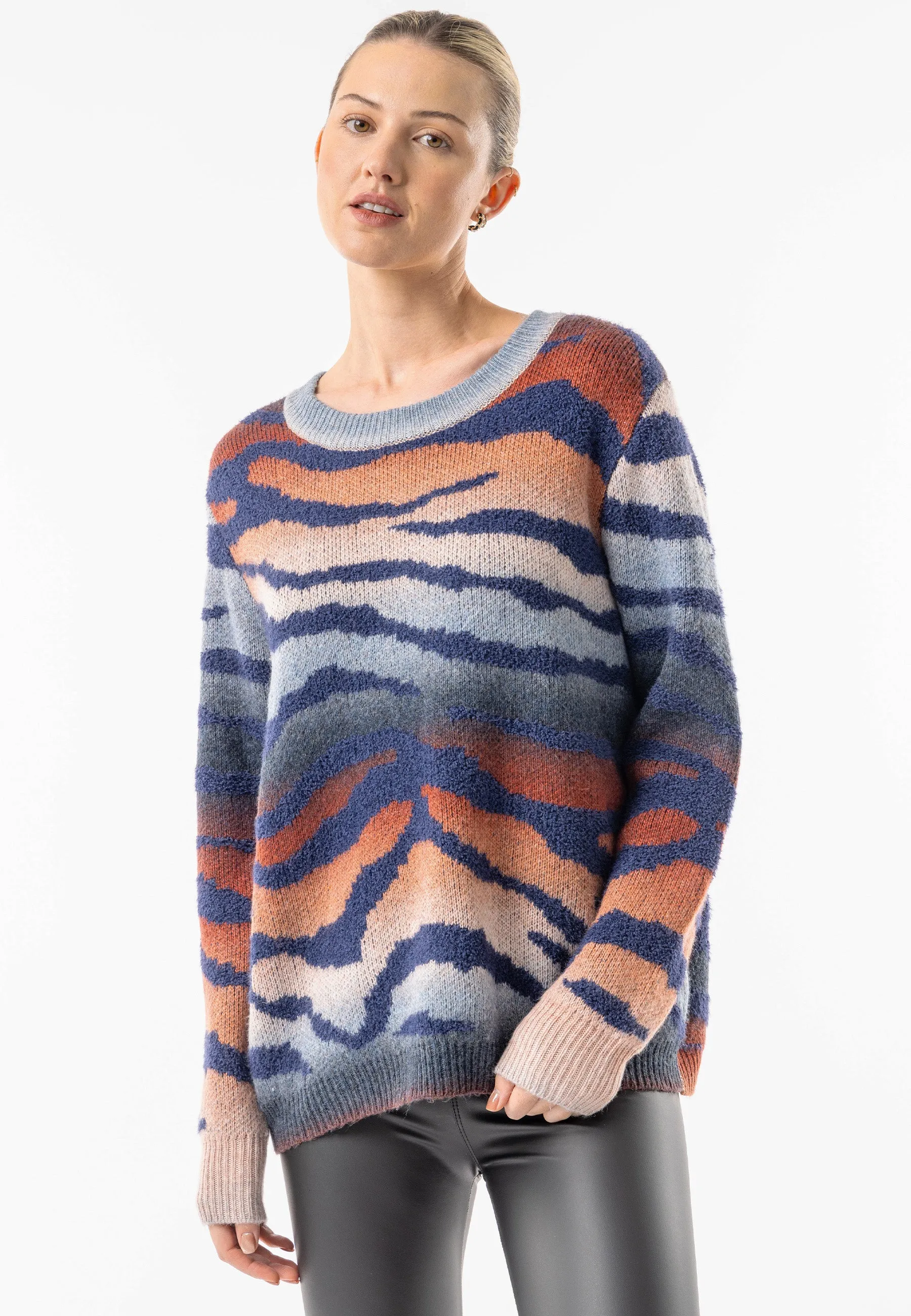 Californian Crew Neck Knit Jumper