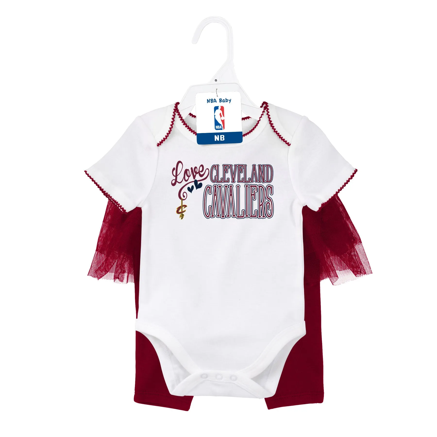 Cavaliers Baby Girl Creeper and Tutu Leggings