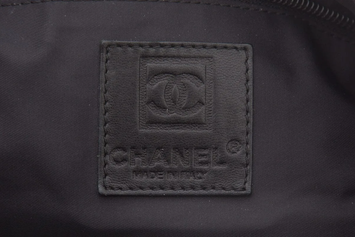Chanel 2008/09 Black Sports CC Barrel Bag