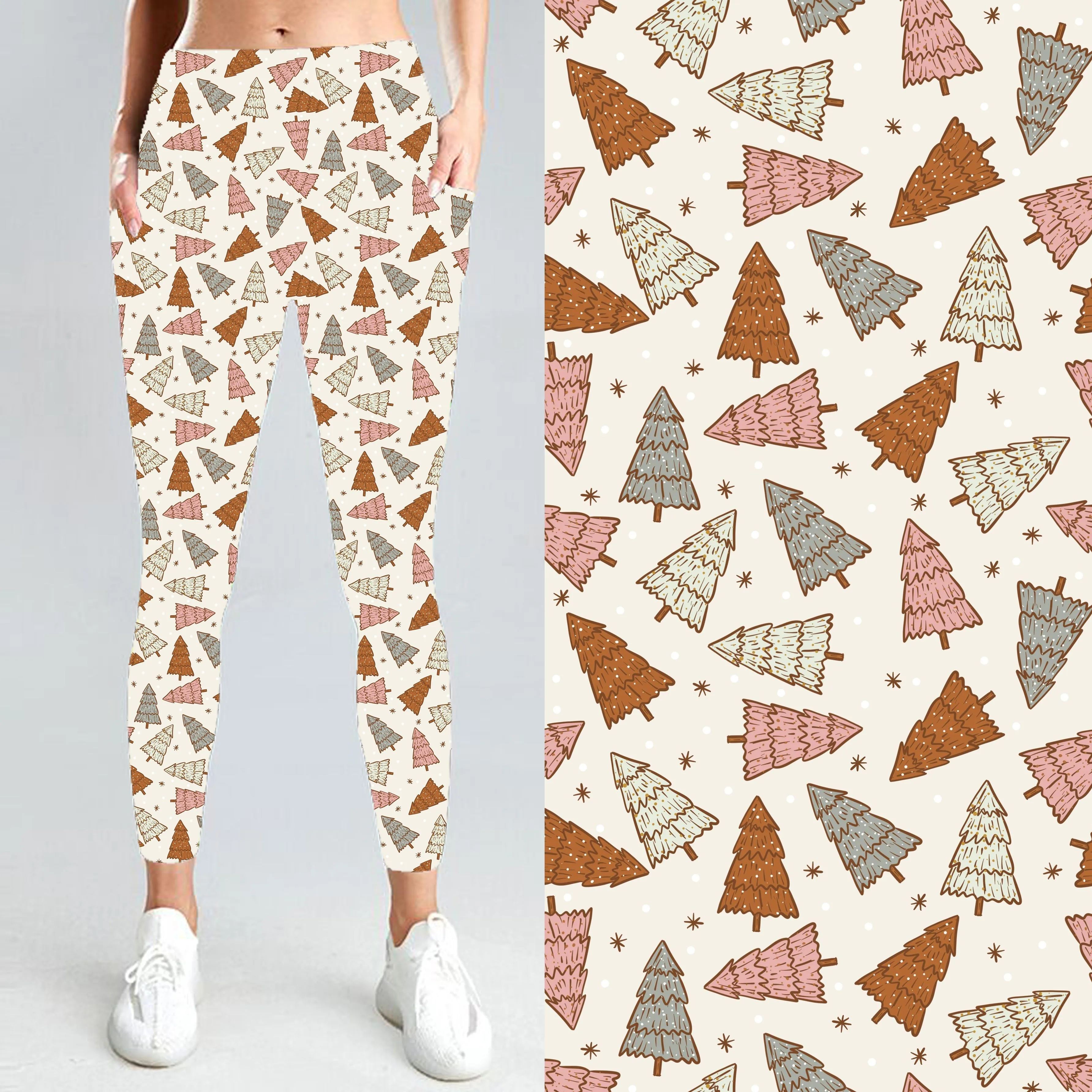 Cheery Trees Leggings