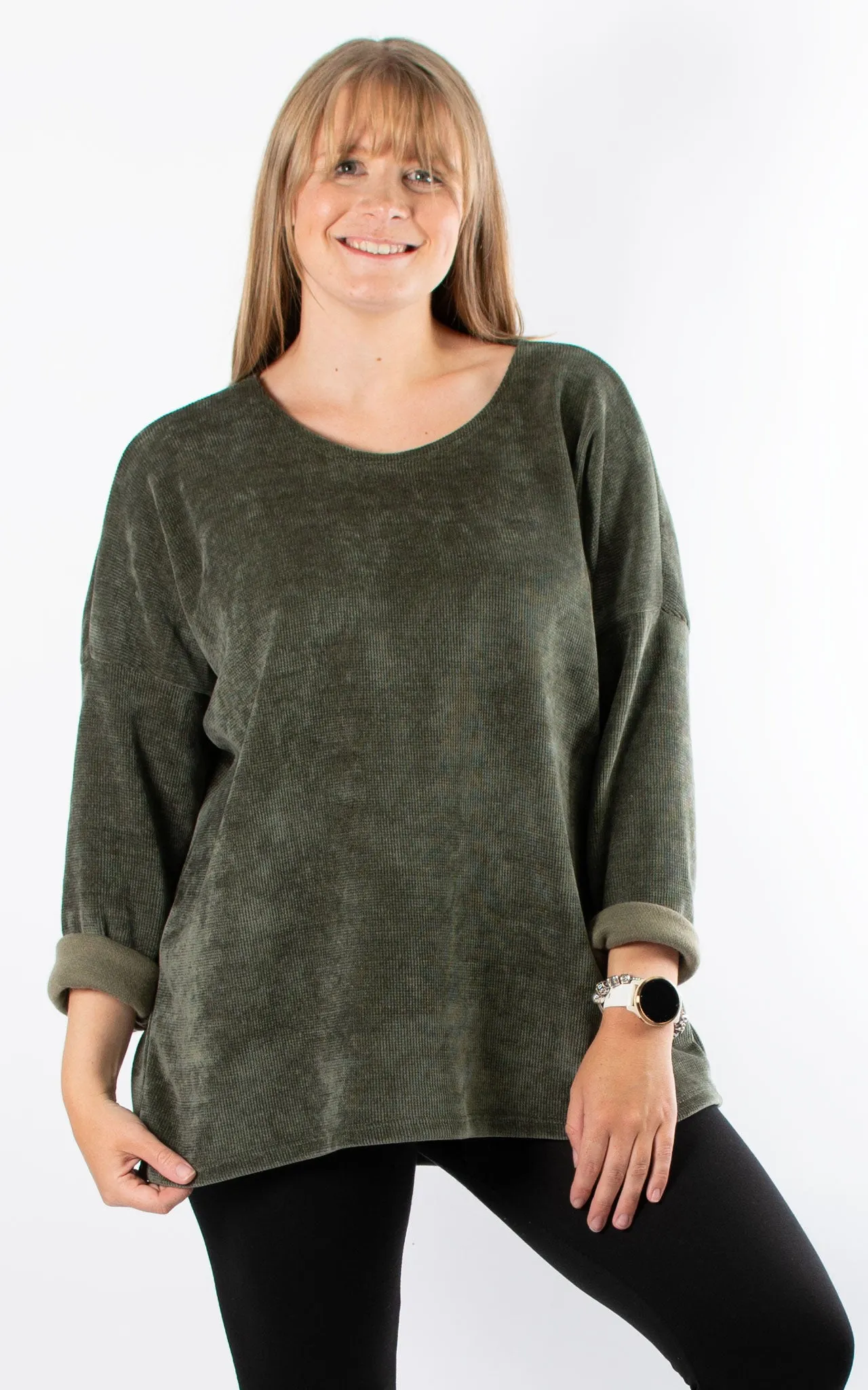 Chenille Jumper | Khaki