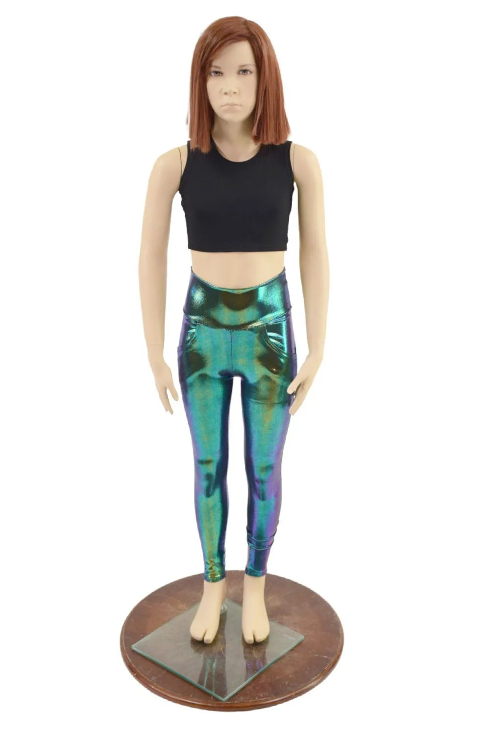 Childrens Scarab Leggings with Front and Back Pockets