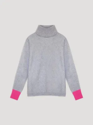 Cocoa Cashmere Grey Sloan Jumper CC3284