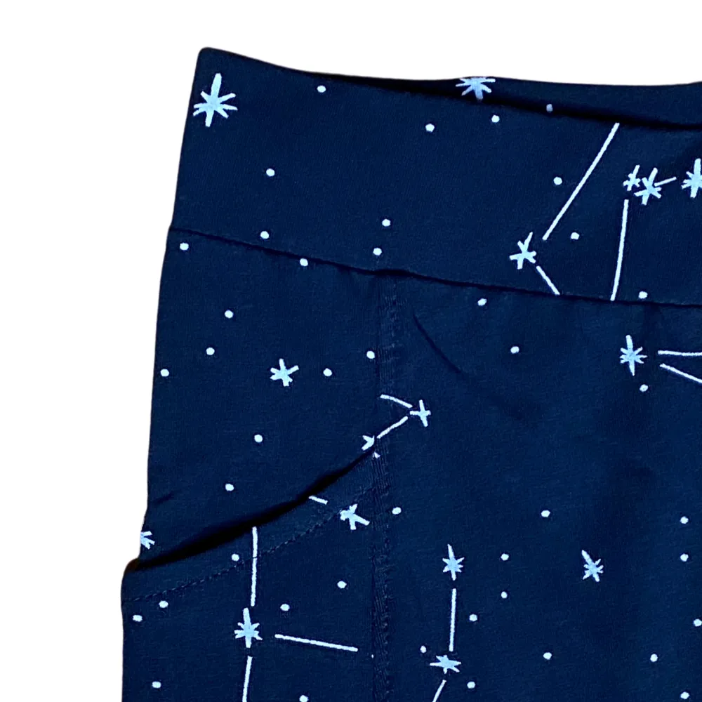 Constellation Glow-In-The-Dark Pocket Leggings