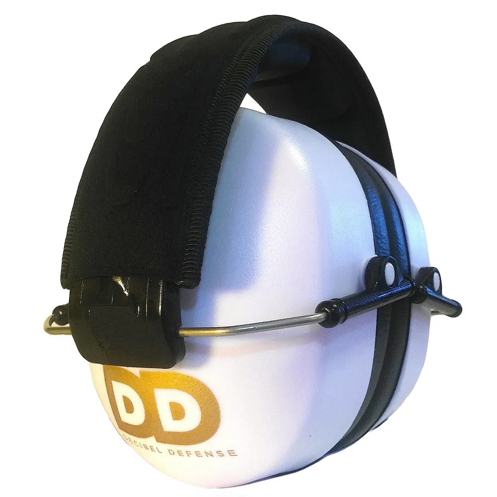 DECIBEL DEFENSE SAFETY EAR MUFF (WHITE)