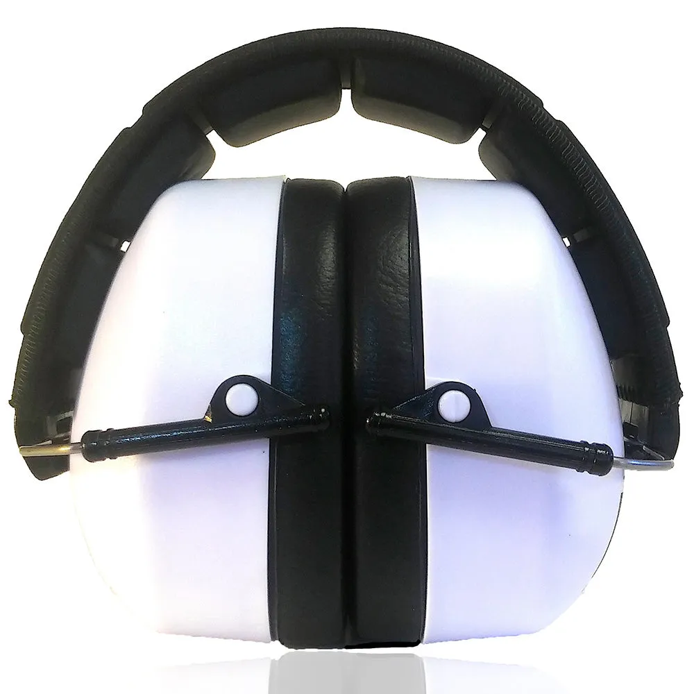 DECIBEL DEFENSE SAFETY EAR MUFF (WHITE)