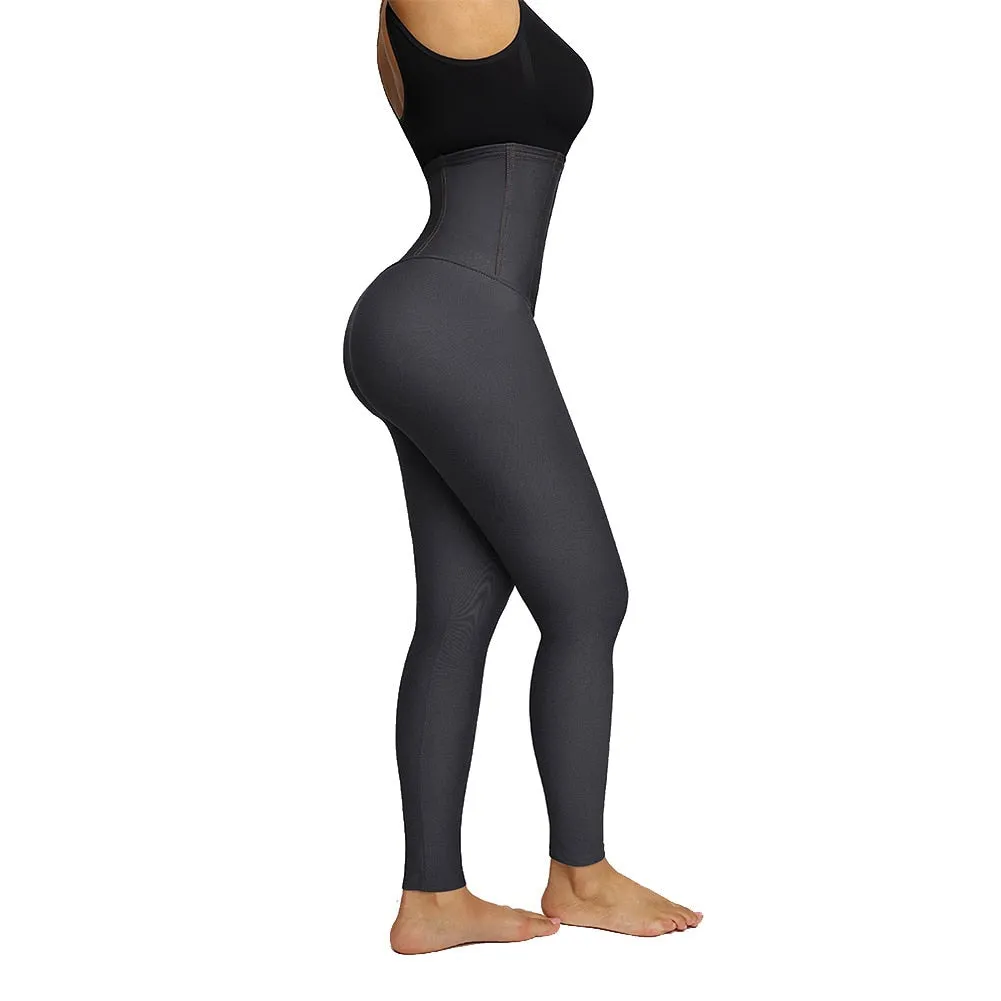 Denim-Look Extra High-Waisted Shaper Leggings