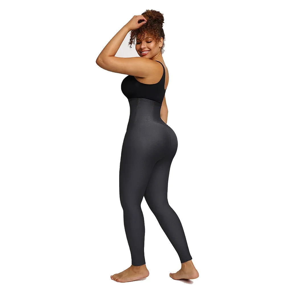 Denim-Look Extra High-Waisted Shaper Leggings
