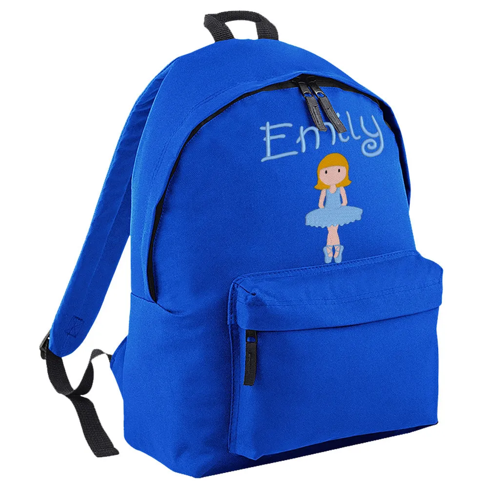 Embroidered Rucksack - Dancer