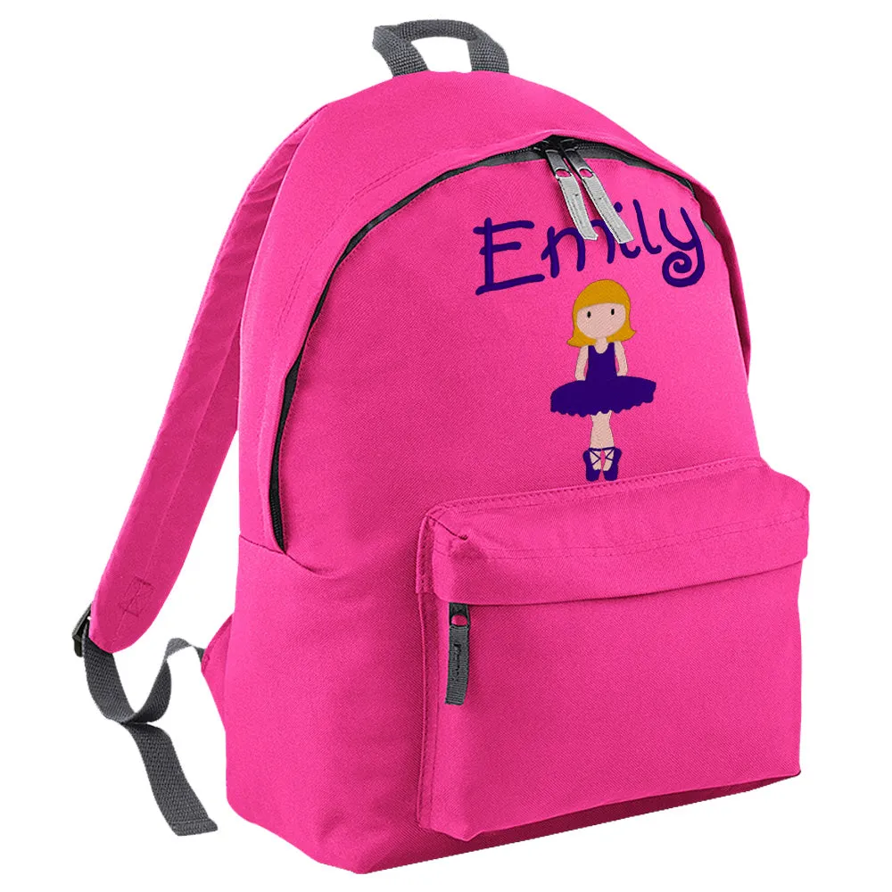 Embroidered Rucksack - Dancer