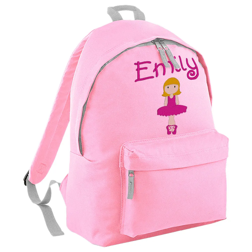 Embroidered Rucksack - Dancer