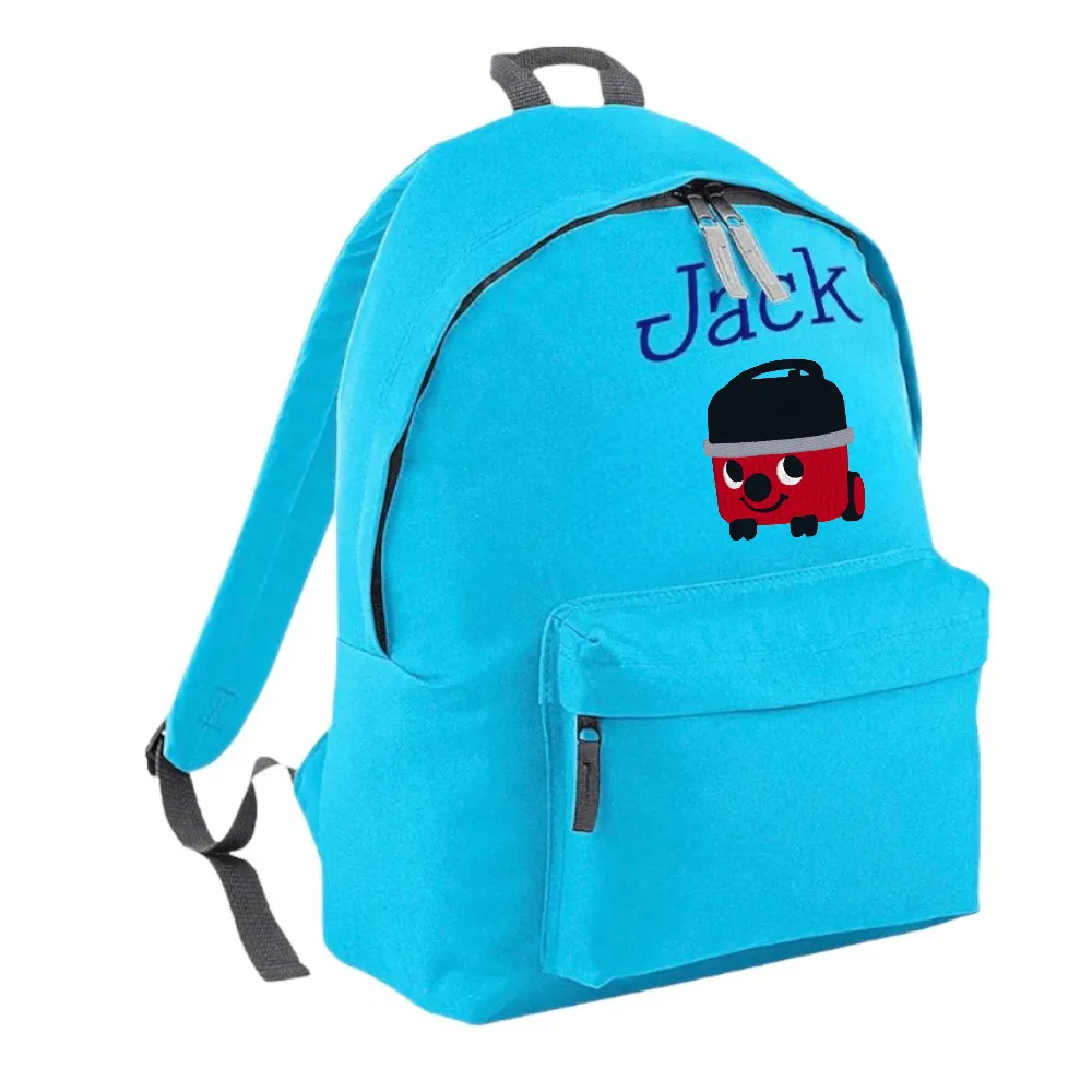 Embroidered Rucksack - Red vacuum