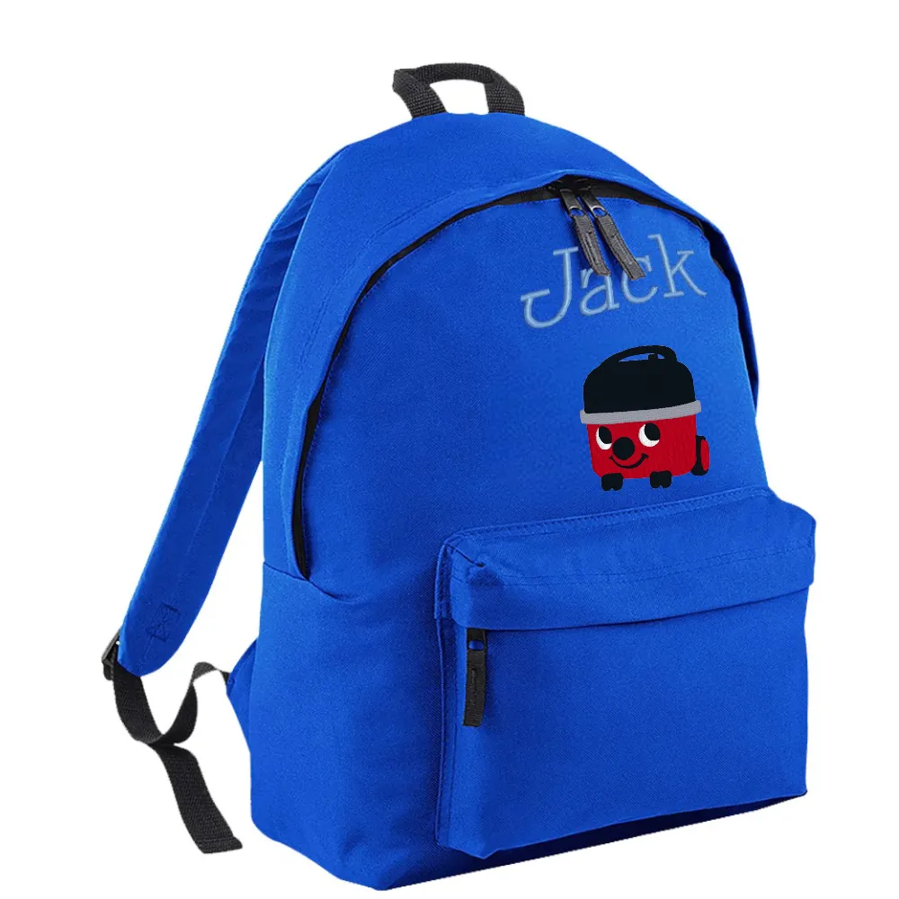 Embroidered Rucksack - Red vacuum