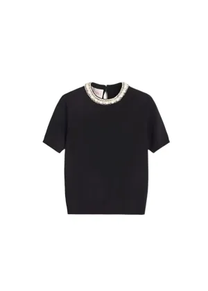 EMBROIDERED WOOL JUMPER