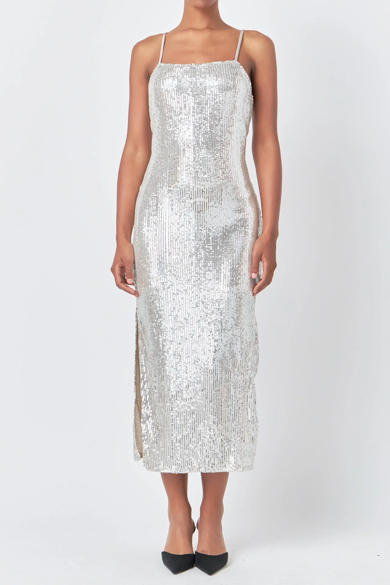 Endless Rose - Sequin Slip Dress