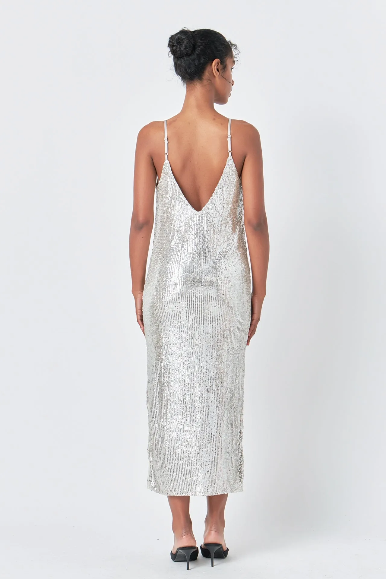 Endless Rose - Sequin Slip Dress