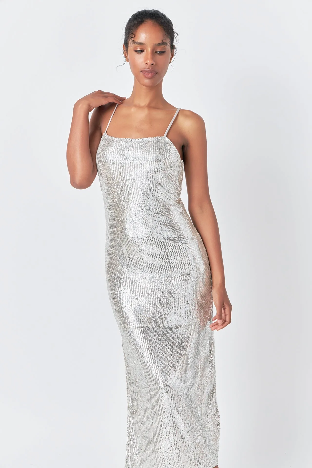 Endless Rose - Sequin Slip Dress