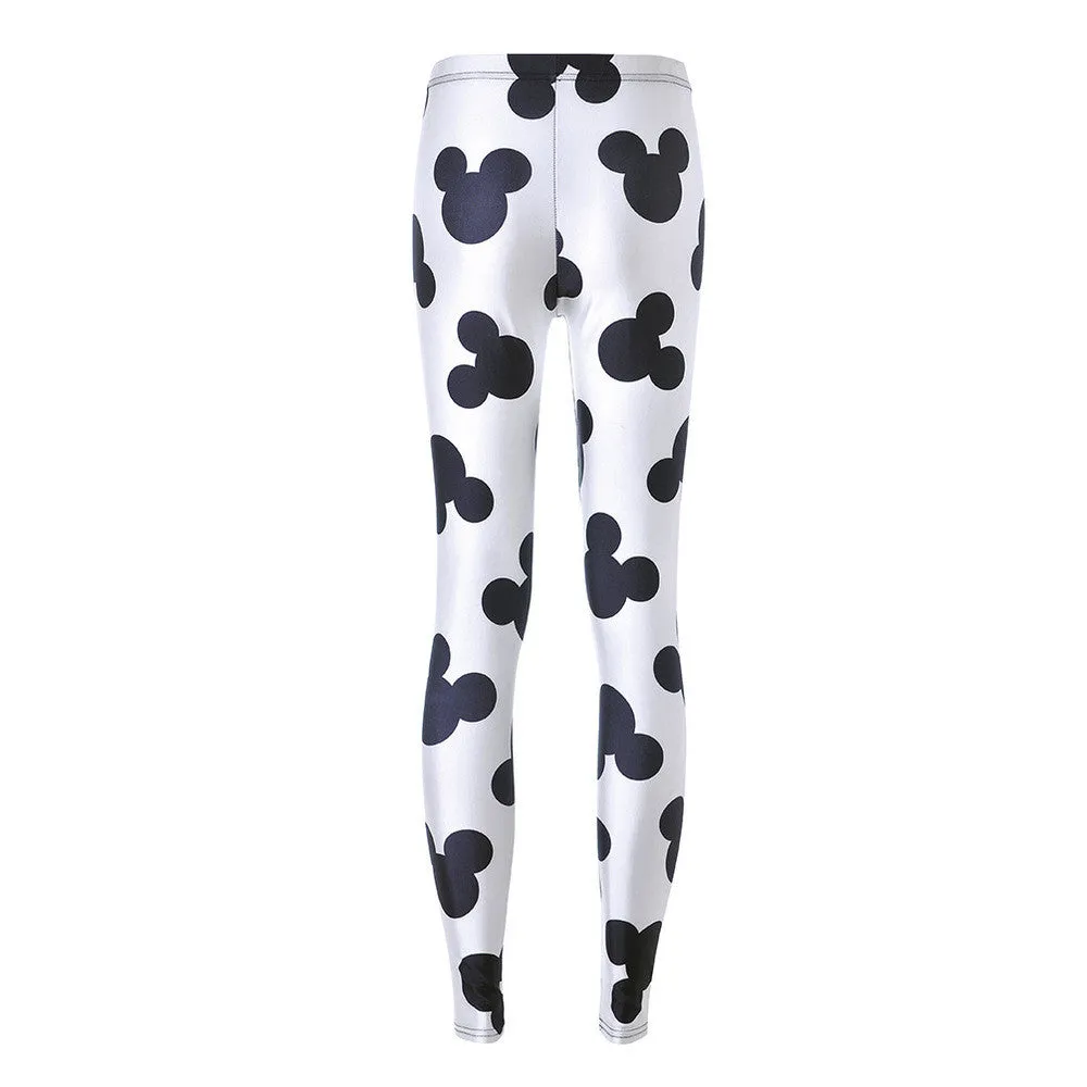Female Workout Middle Waist Leggings
