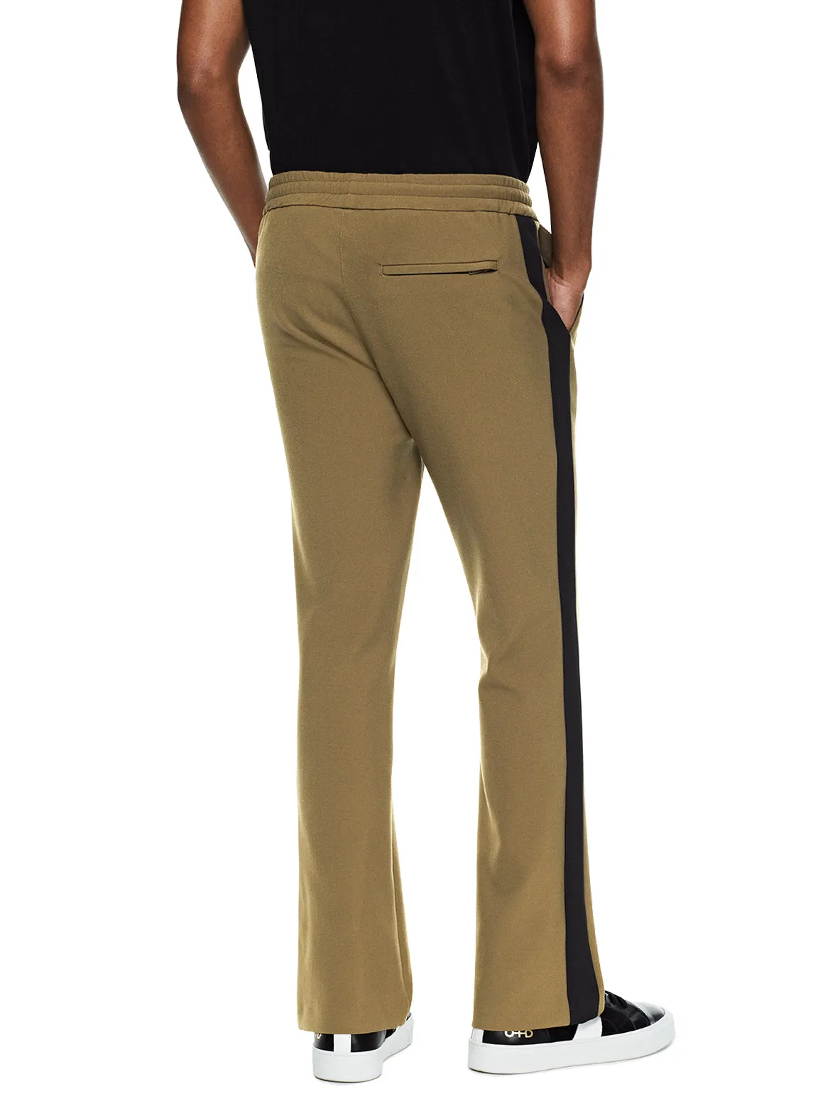 Flare Leg Track Pant (Khaki)
