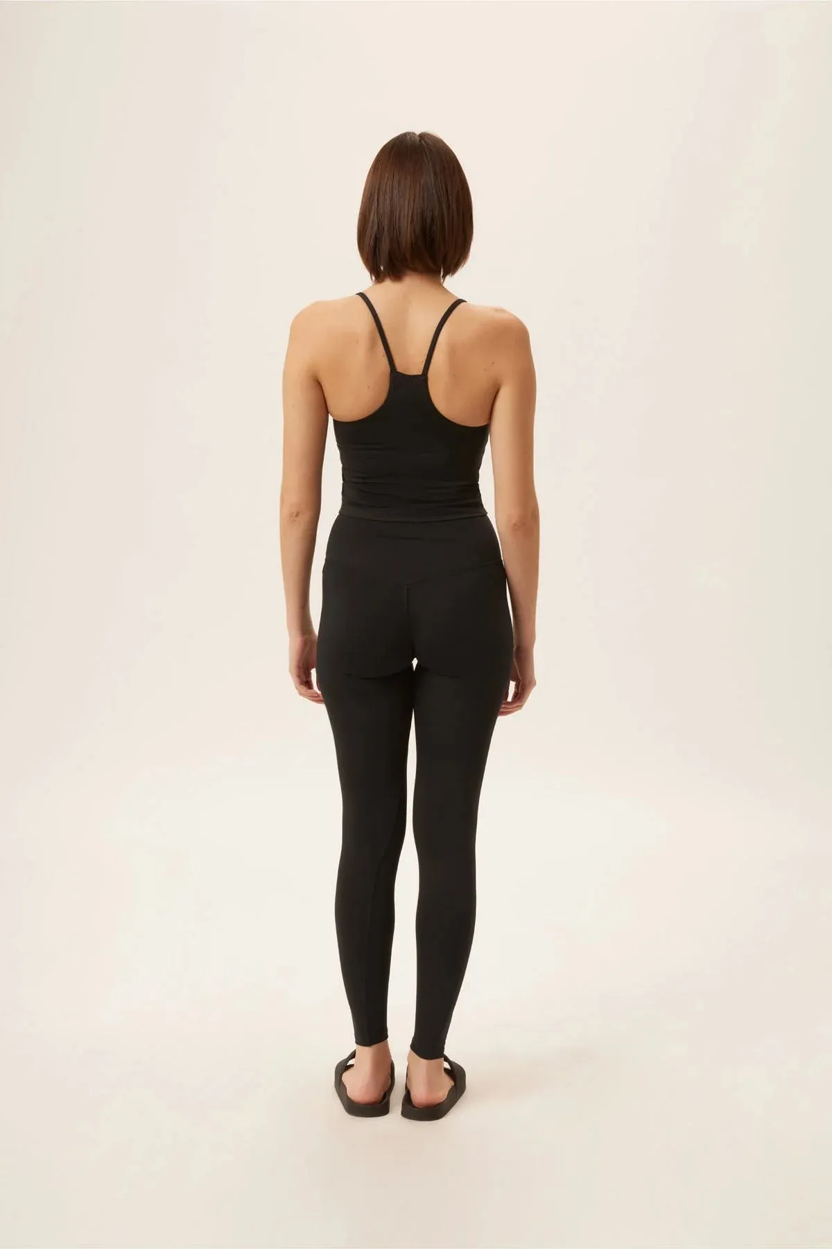 FLOAT Willa Strappy Tank - Black