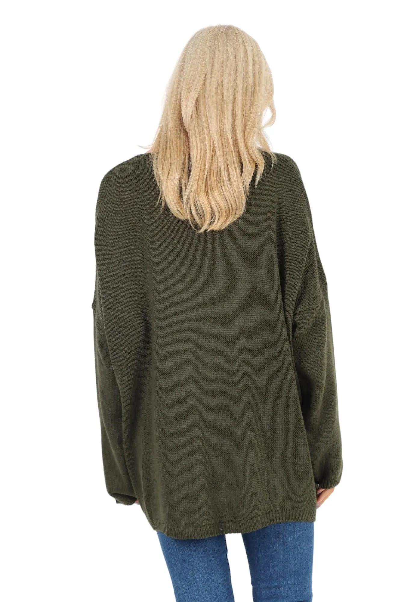 Glitter Heart Print Jumper Top