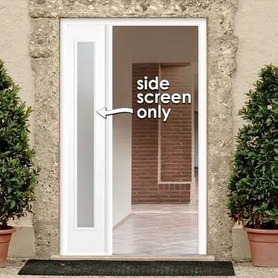 GRP Pre-Finished 1 Double Glazed Frosted Light Panel Sidelight 2032mm x 356mm - All Colours
