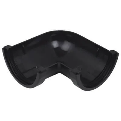 Half Round Gutter Angle 90 Degree x 112mm - All Colours