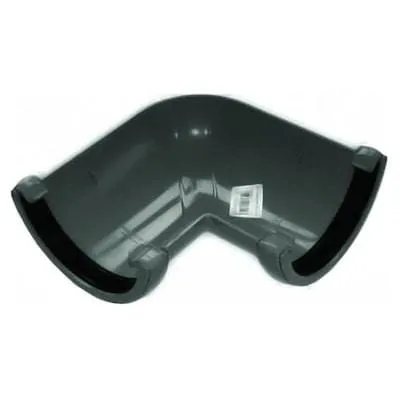 Half Round Gutter Angle 90 Degree x 112mm - All Colours