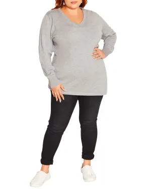 Hannah Jumper | SIlver Grey