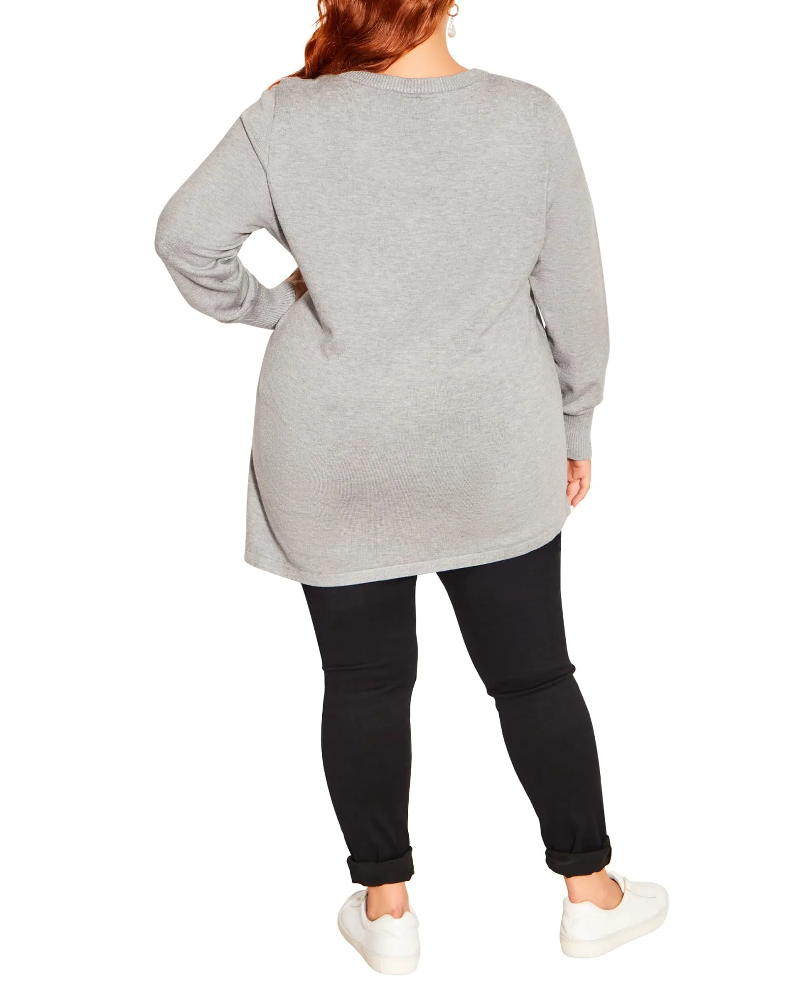 Hannah Jumper | SIlver Grey