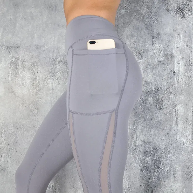High Waist Fashion Fitness Pocket Leggings