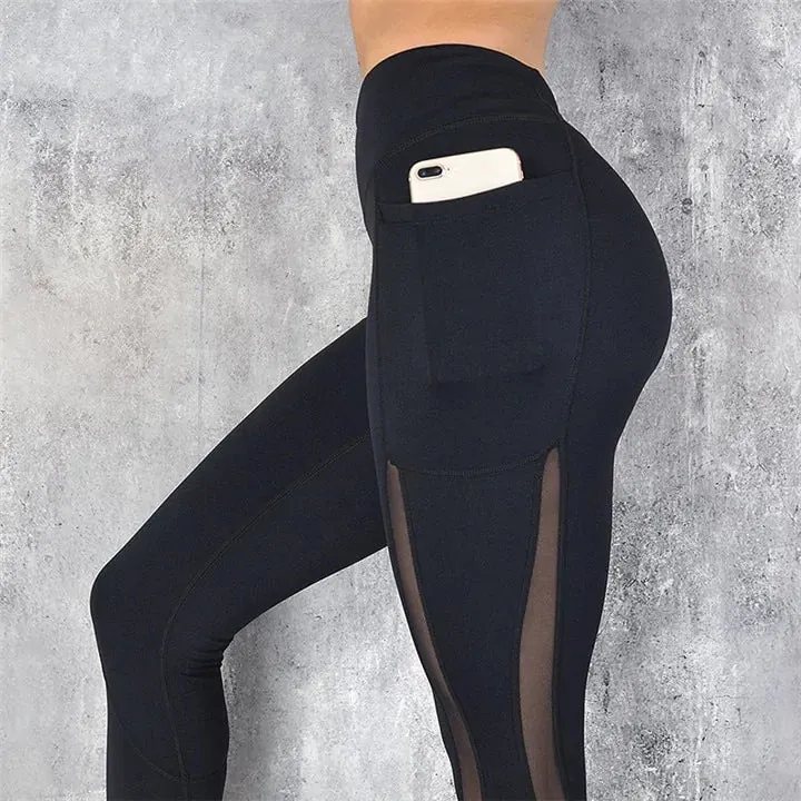 High Waist Fashion Fitness Pocket Leggings