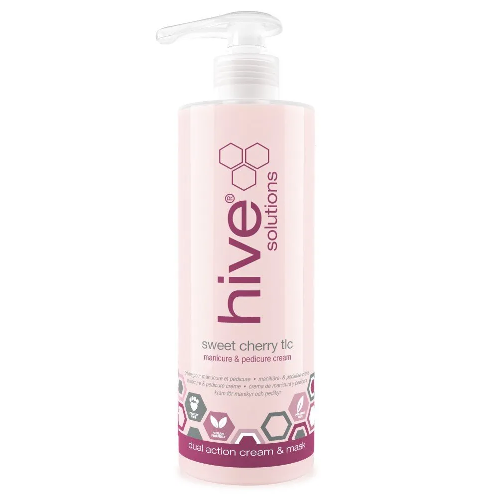 Hive Sweet Cherry TLC Manicure & Pedicure Cream 400ml