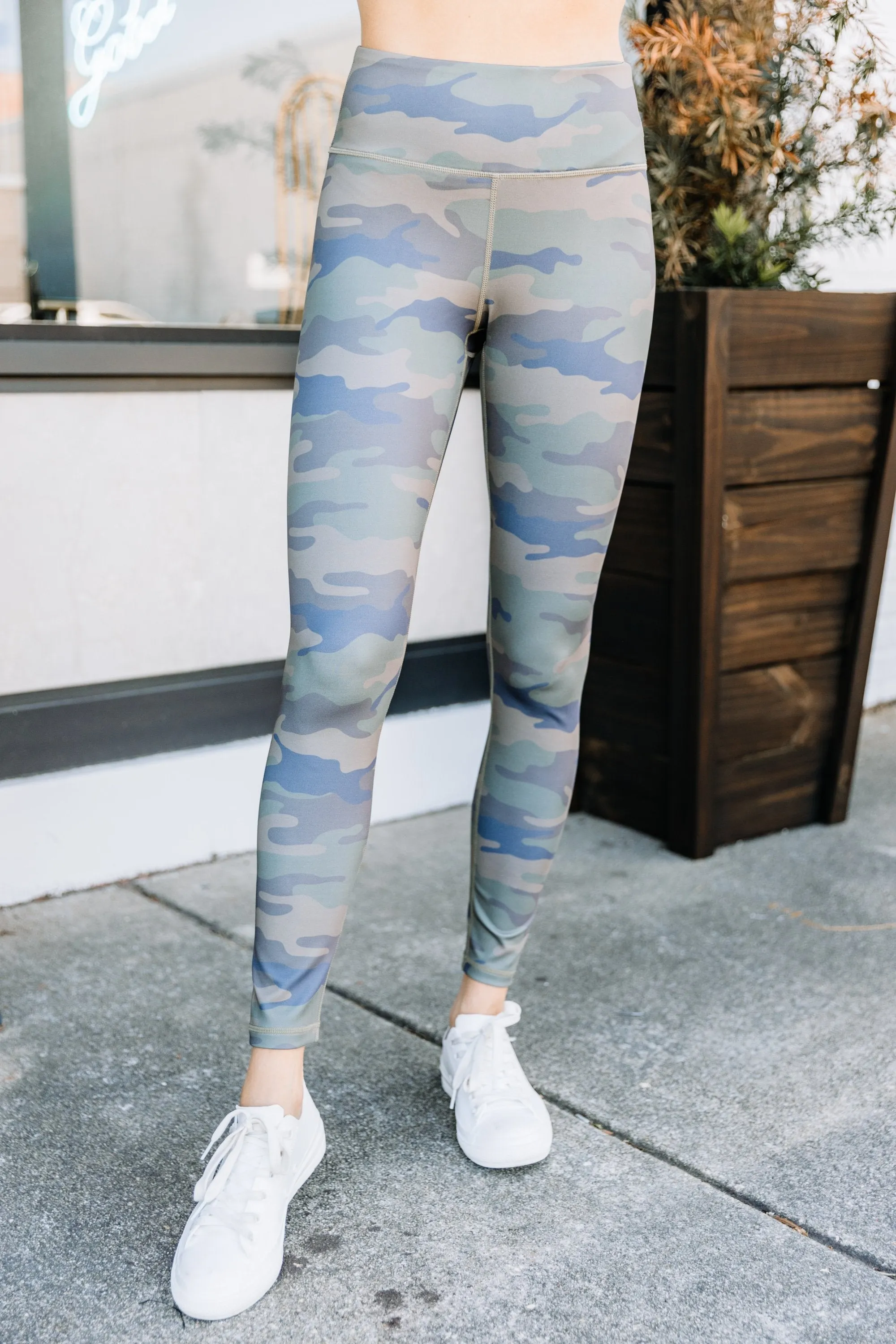How It Goes Gray Camo Leggings