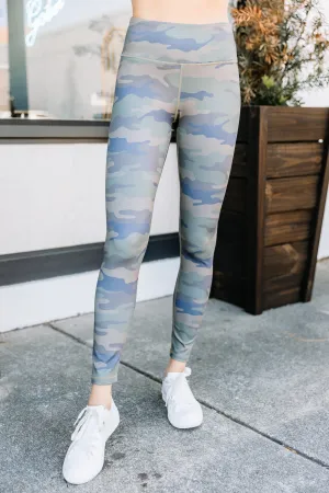 How It Goes Gray Camo Leggings